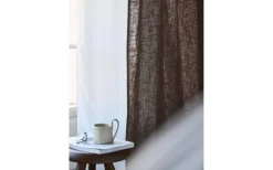 Svanefors Harper Gardin 2-Pack 140x280cm Nougat* Enfärgade Gardiner