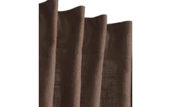 Svanefors Harper Gardin 2-Pack 140x280cm Nougat* Enfärgade Gardiner