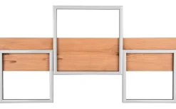 Trio Lighting Harper Plafond LED 65cm mattsvart/trä* Plafonder