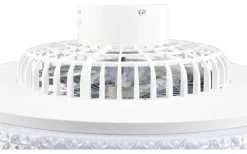 Harstad Takfläkt 60cm LED kromad stjärnljus