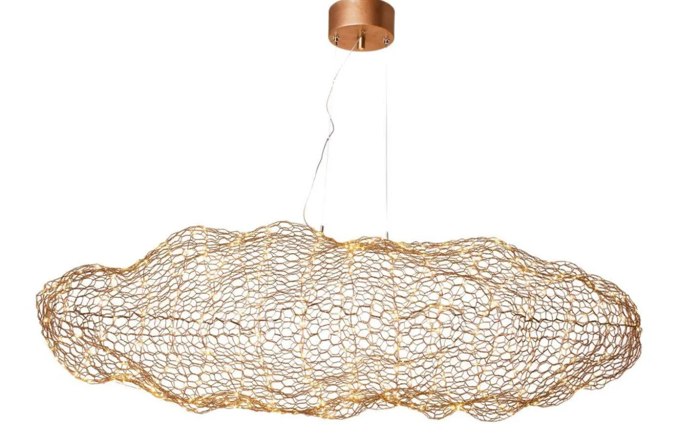 Hayden Taklampa LED 76cm Guld