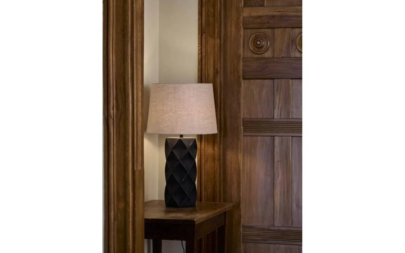 Hazel Lampfot Anthracite 43cm