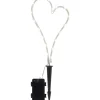 Heart Batteridriven Dekoration 39cm Timer 200h IP44