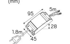 Bastulampor<Hidealite Heatspot G2 Kit Bastu 2700K 6x0,4W Borstad Stål IP44