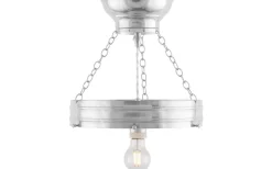 Karlskrona Lampfabrik Heidenstam ampel 300 - Förnicklad* Plafonder