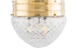 Plafonder<Karlskrona Lampfabrik Heidenstam plafond 200 - Mässing