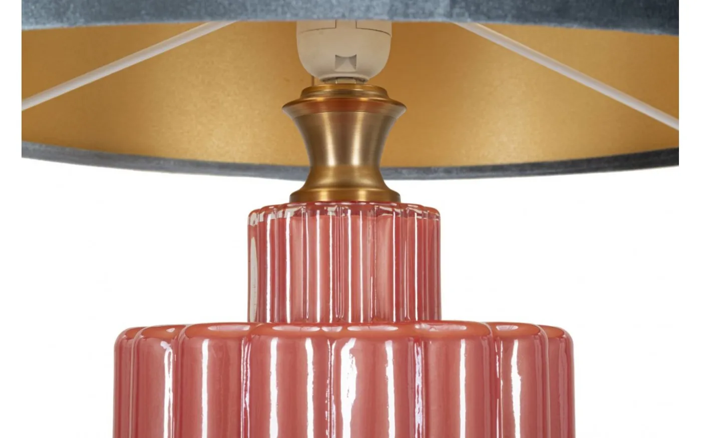 Helene Bordslampa 70cm Röd