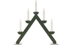 Konstsmide Helga Adventsljusstake 5L 44cm Grön* Visa Alla Adventsljusstakar|Adventsljusstakar 31-60 Cm