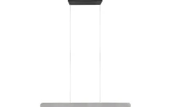 Avlånga Taklampor<Trio Lighting Helios Takpendel LED 82,5-130cm borstad aluminium