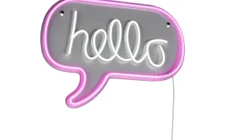 Barnrum|Lampetter<Reality Hello LED-neonskylt