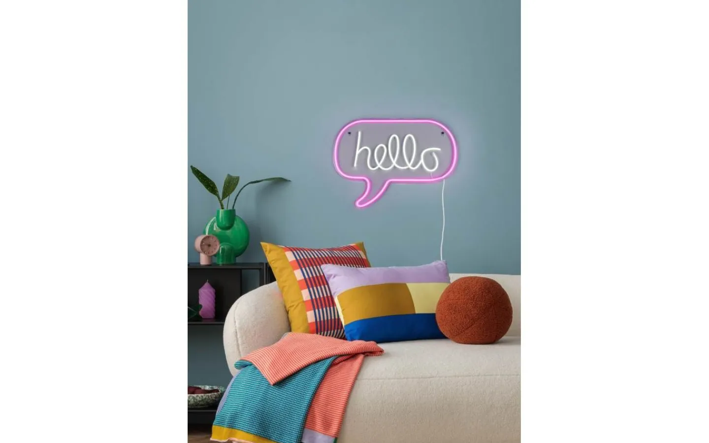 Barnrum|Lampetter<Reality Hello LED-neonskylt