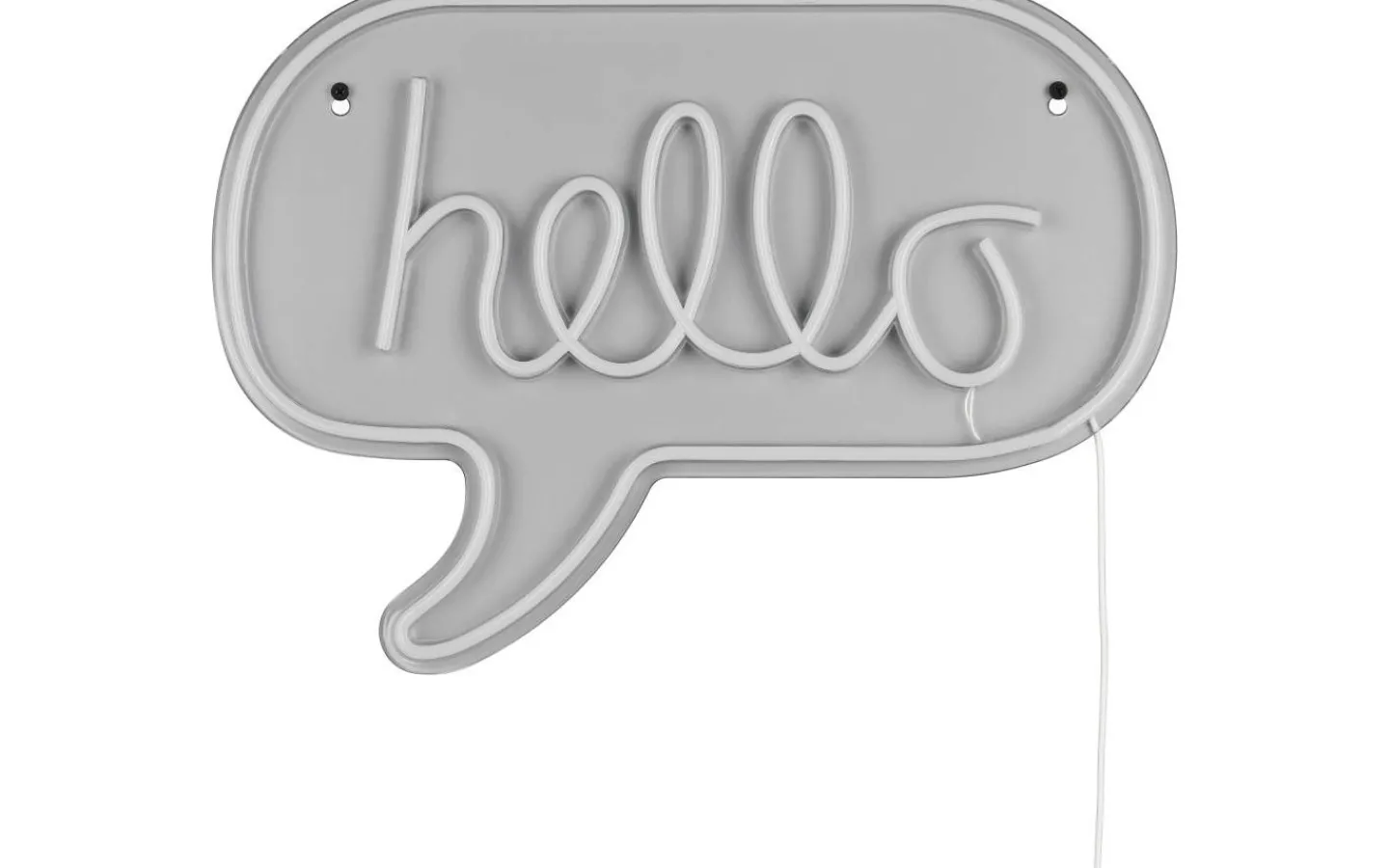 Barnrum|Lampetter<Reality Hello LED-neonskylt