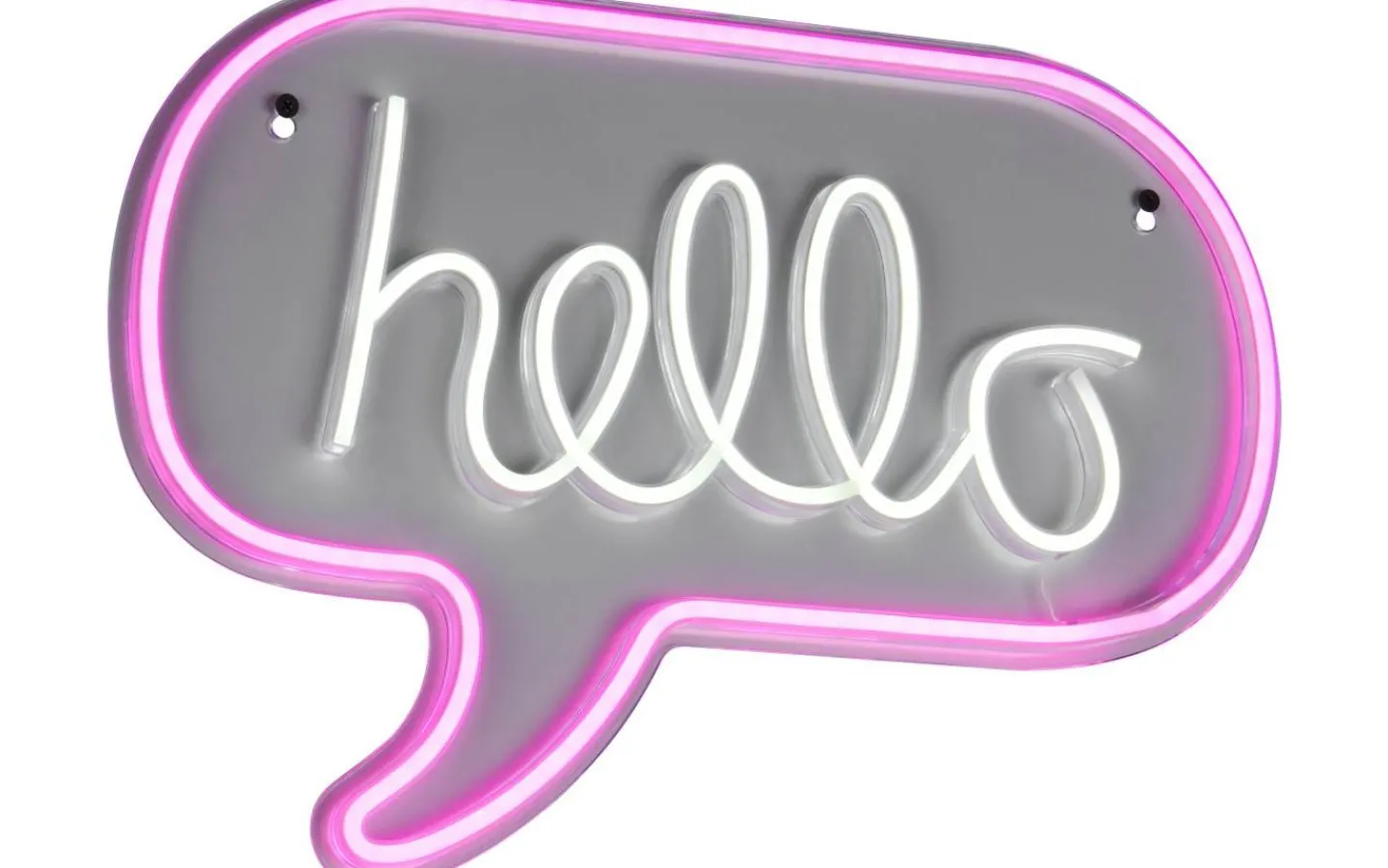 Barnrum|Lampetter<Reality Hello LED-neonskylt