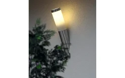 Vägglampor Utomhus<Eglo Helsinki Fasadlampa Rostfritt Stål IP44