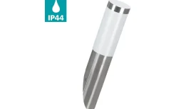 Vägglampor Utomhus<Eglo Helsinki Fasadlampa Rostfritt Stål IP44