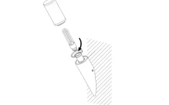 Vägglampor Utomhus<Eglo Helsinki Fasadlampa Rostfritt Stål IP44