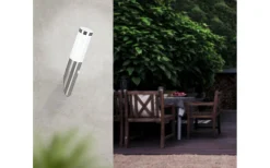 Vägglampor Utomhus<Eglo Helsinki Fasadlampa Rörelse Rostfritt Stål IP44