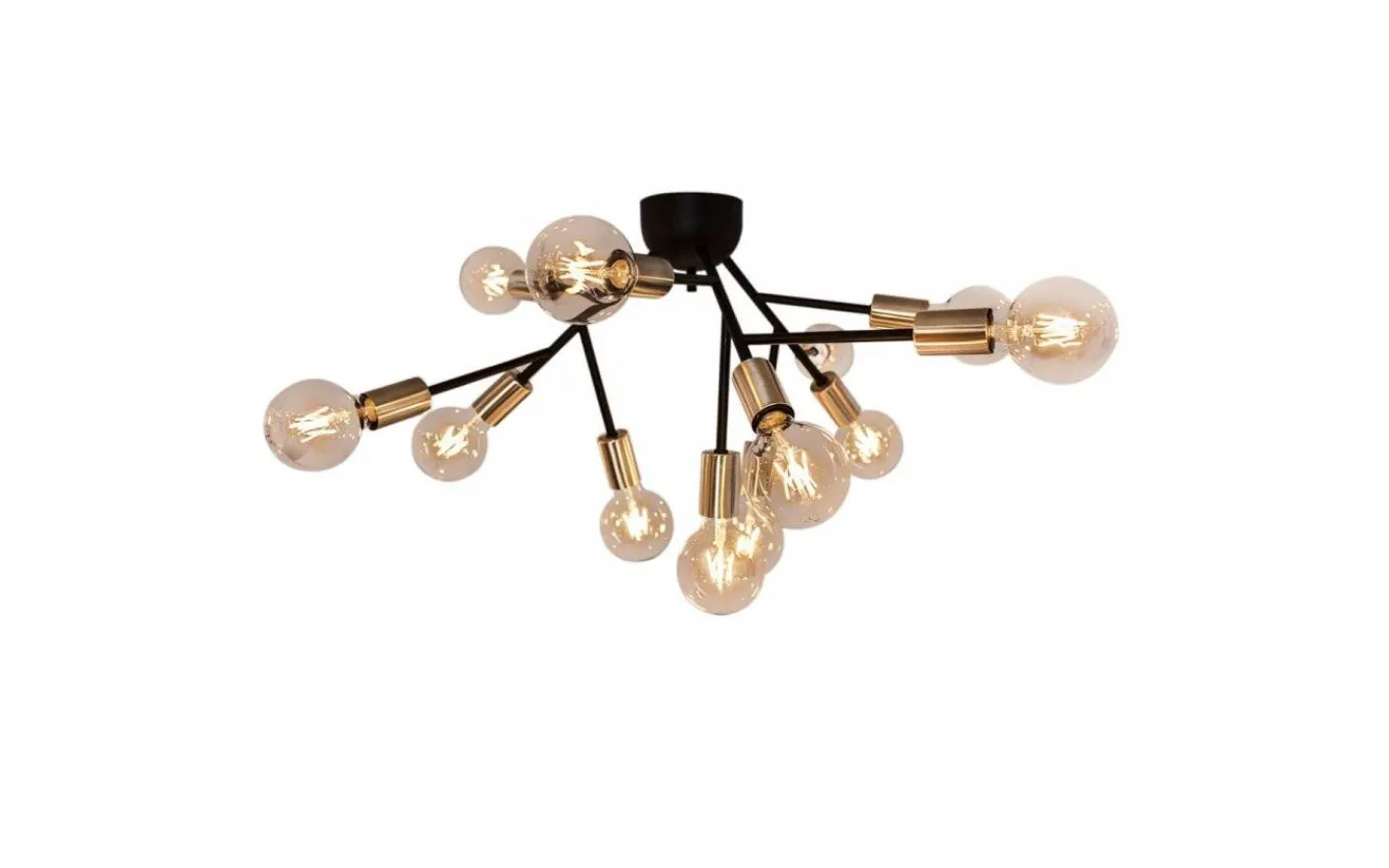 By Rydens Hero Plafond 75cm Svart/Mässing* Hall & Trappa|Sovrum