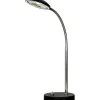 Aneta Hero Skrivbordslampa 27cm LED 5W 3000K Svart/Krom* Skrivbordslampor