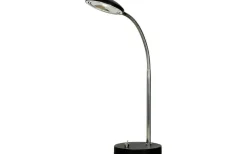 Aneta Hero Skrivbordslampa 27cm LED 5W 3000K Svart/Krom* Skrivbordslampor