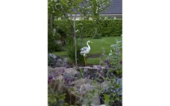 Solcellslampor Dekoration|Visa Alla Solcellslampor<Star Trading Heron Solcellslampa 55cm Grå