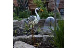 Solcellslampor Dekoration|Visa Alla Solcellslampor<Star Trading Heron Solcellslampa 55cm Grå