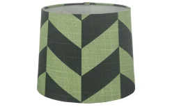 Mönstrade Lampskärmar<Oriva Herringbone Lampskärm Ø20cm Grön