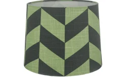 Mönstrade Lampskärmar<Oriva Herringbone Lampskärm Ø25cm Grön