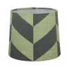 Oriva Herringbone Lampskärm Ø16cm Grön* Mönstrade Lampskärmar