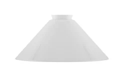 Hög skomakarskärm 60/250 - Vitt överfångsglas