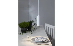 Sladdställ Med Sockel|Fönsterlampor<Star Trading Hide Pendelarmatur GU10 17cm Vit