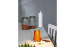 Sladdställ Med Sockel|Fönsterlampor<Star Trading Hide Pendelarmatur GU10 17cm Vit