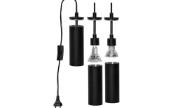 Hide Pendelarmatur GU10 17cm Svart