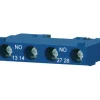 Hjälp-/signalkontakt, 1sl + 1br, toppmonterad