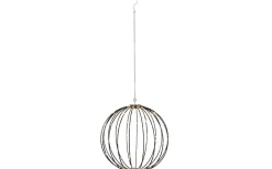 Star Trading Hängande Dekoration Mounty 40cm Svart IP44* Julpynt Utomhus|Utomhusdekorationer