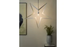 Visa Alla Julstjärnor|Julstjärnor Med Sladd<Konstsmide Hängande Metallstjärna Vit 80cm
