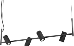 Avlånga Taklampor<Herstal Holder Taklampa 101,5cm Svart