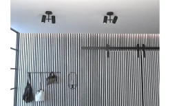 Takspot Med 2 Lampor<Herstal Holder Takspotlight 2L Svart