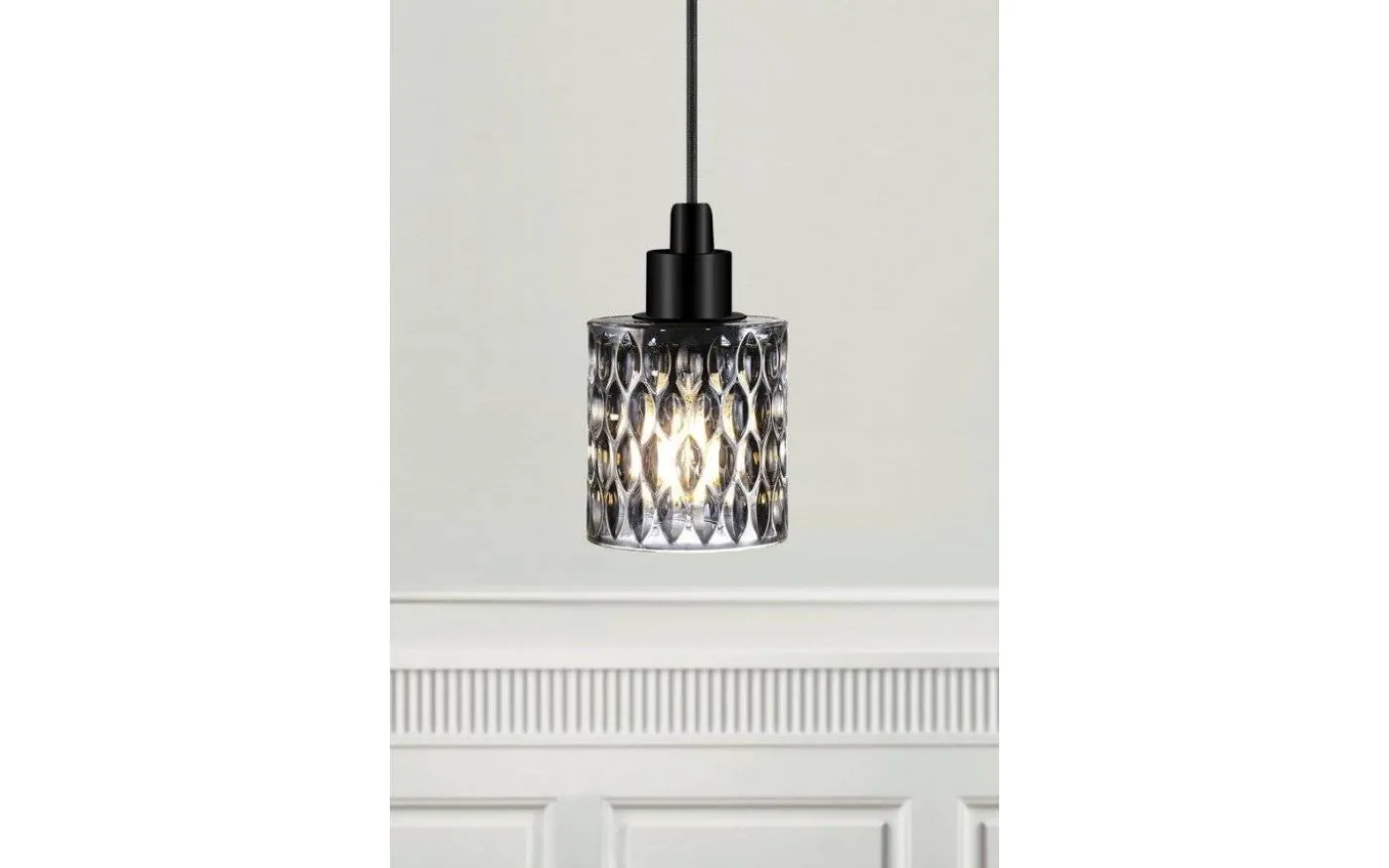 Hollywood Fönsterlampa Rökfärgad