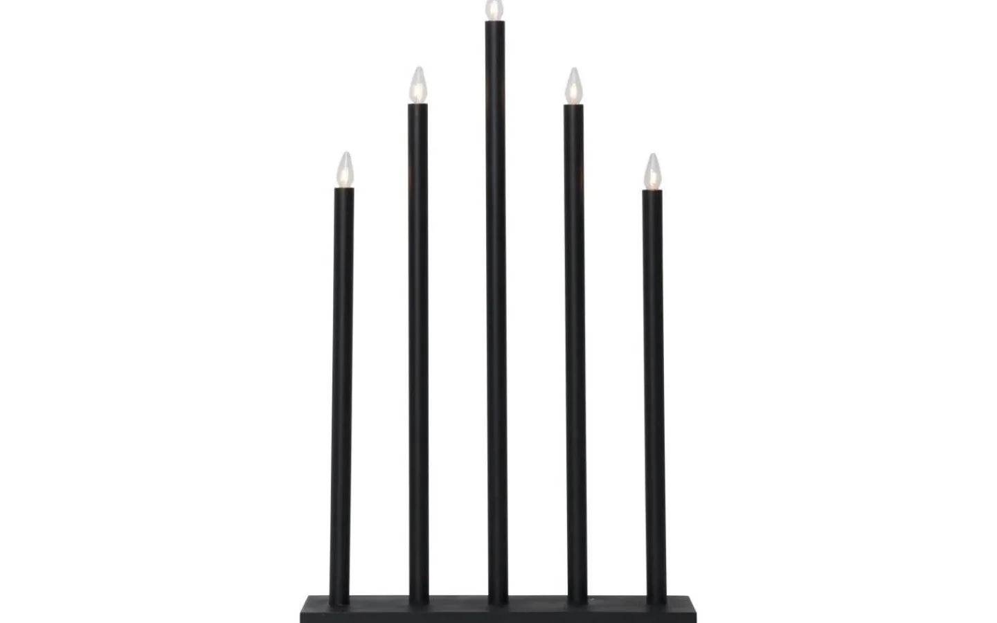 Star Trading Holy Adventsljusstake Svart 64cm* Visa Alla Adventsljusstakar|Adventsljusstakar 61-120 Cm