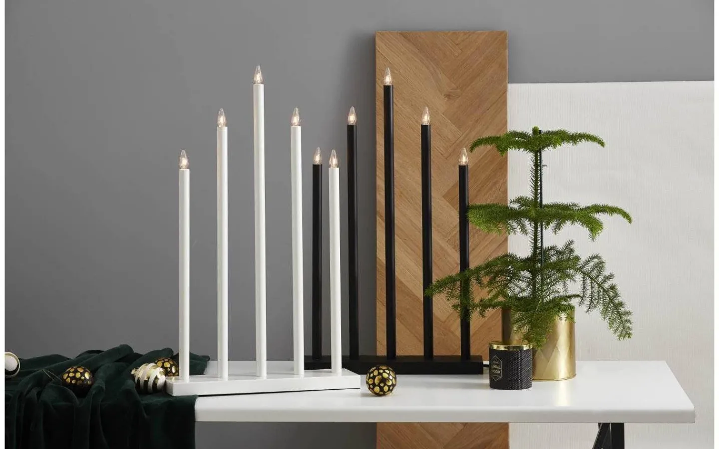 Star Trading Holy Adventsljusstake Vit 64cm* Visa Alla Adventsljusstakar|Adventsljusstakar 61-120 Cm