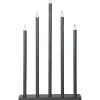 Star Trading Holy Adventsljustake Grå 64cm* Visa Alla Adventsljusstakar|Adventsljusstakar 61-120 Cm