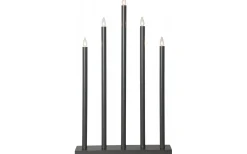 Star Trading Holy Adventsljustake Grå 64cm* Visa Alla Adventsljusstakar|Adventsljusstakar 61-120 Cm