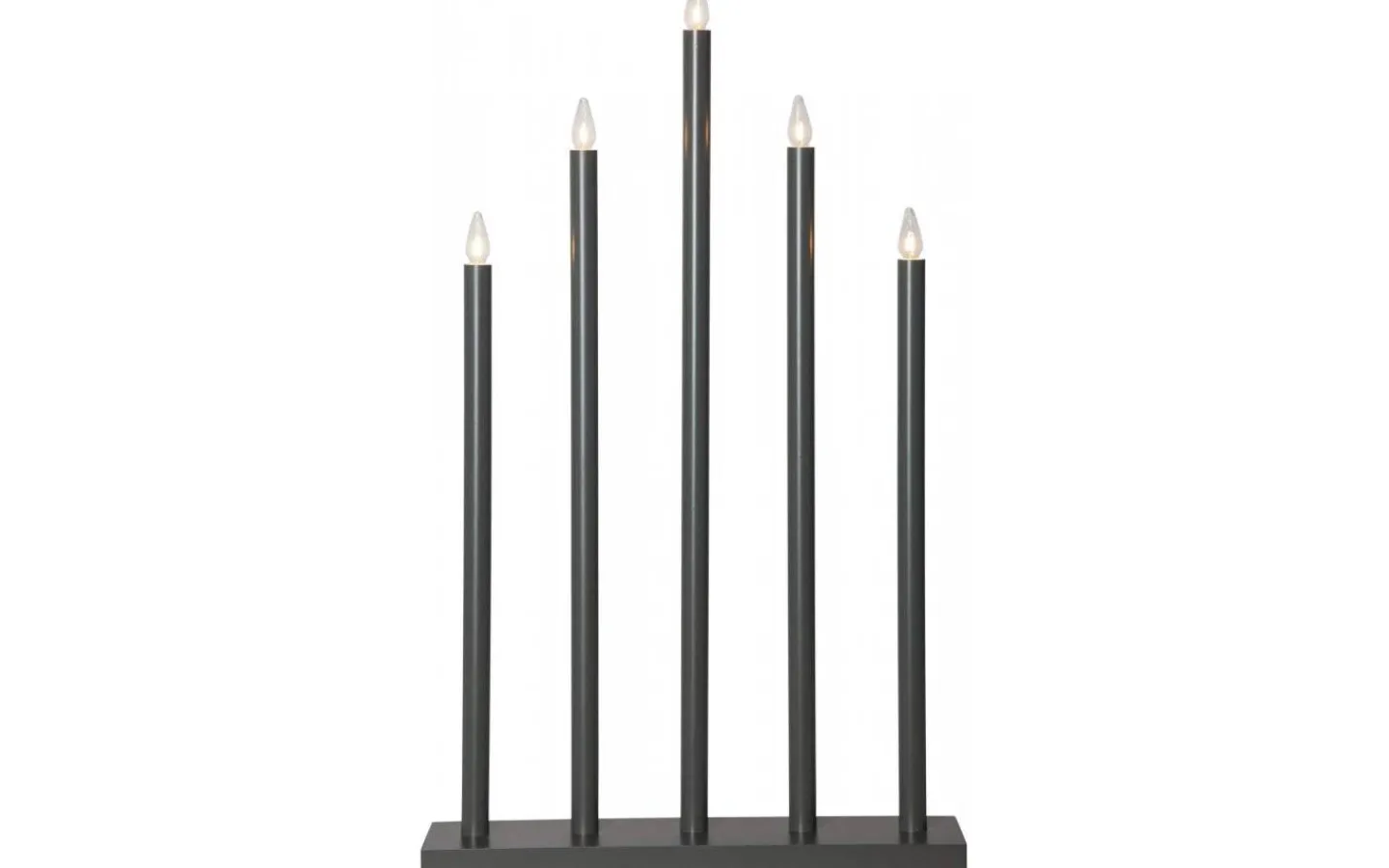Star Trading Holy Adventsljustake Grå 64cm* Visa Alla Adventsljusstakar|Adventsljusstakar 61-120 Cm