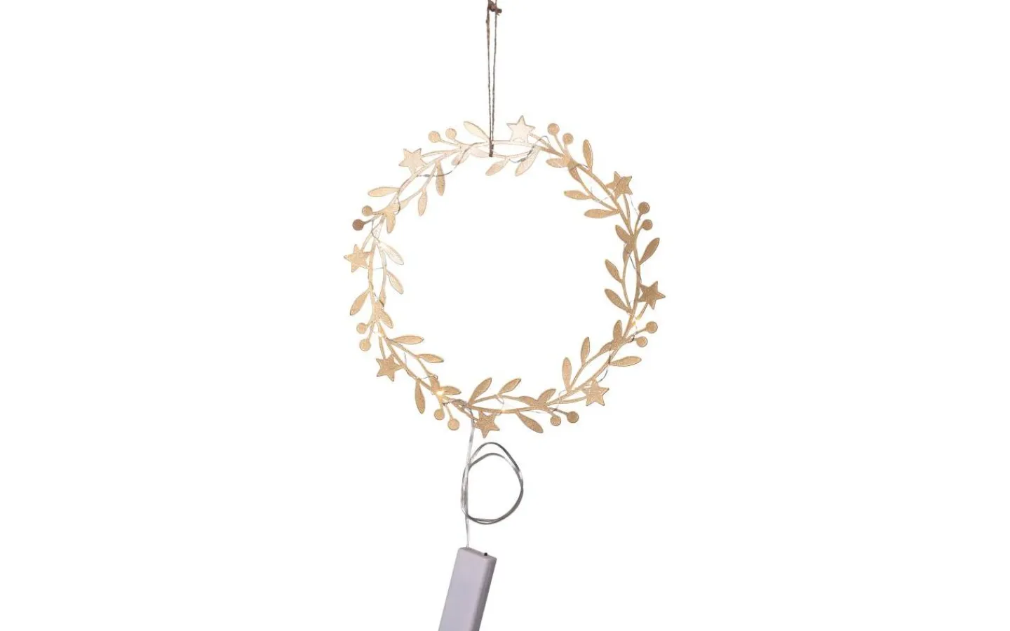 Star Trading Holyday Hängande Dekoration 28cm Guld* Batteri Julpynt Inomhus|Julpynt Inomhus