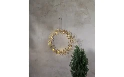 Star Trading Holyday Hängande Dekoration 28cm Guld* Batteri Julpynt Inomhus|Julpynt Inomhus