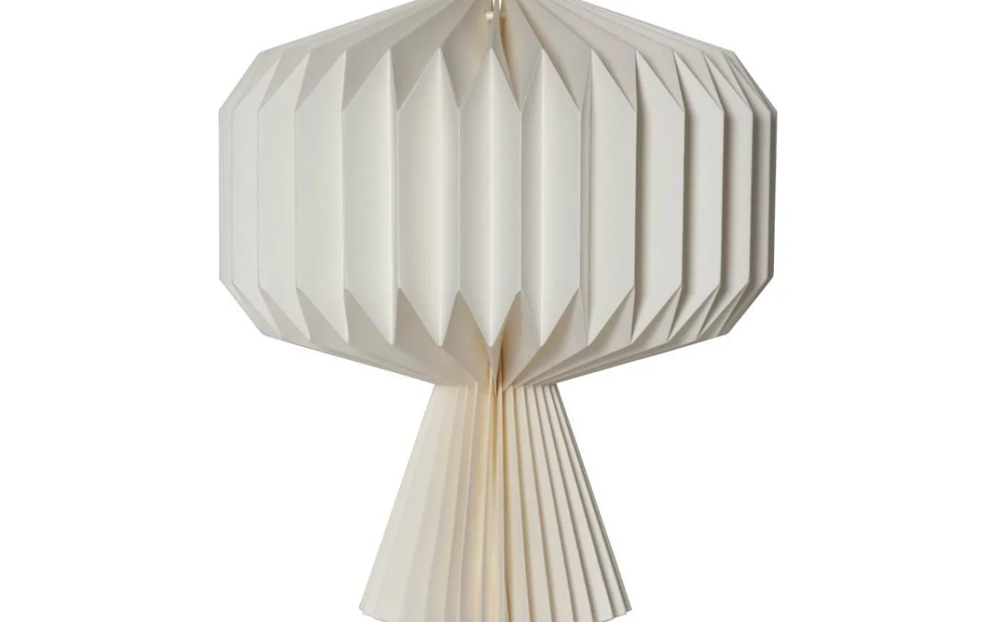 Star Trading Honeycomb Bordsdekoration i Papper 33cm Vit* Julpynt Inomhus