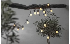 Star Trading Hooky Mini Ljusslinga 4,5m 16L Opal IP44* Partyslingor Utomhus 230V|Partyslingor Utomhus 230V