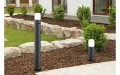 Hoosic Pollare 30cm E27 antracit rörelsesensor IP44
