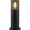 Hoosic Pollare 30cm E27 mattsvart IP44